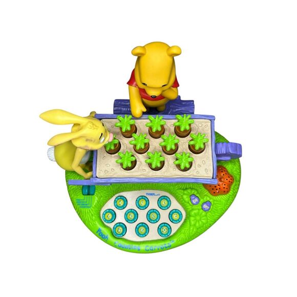 Tiger Electronics Vintage 1998 Winnie the Pooh Counting Carrots Interactive Toy - Picture 5 of 7